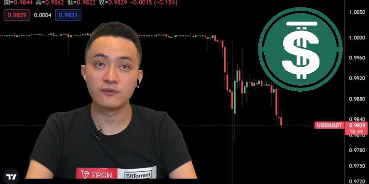 USDD脱钩跌至0.97美元！孙宇晨部署20亿美元对抗TRX空头