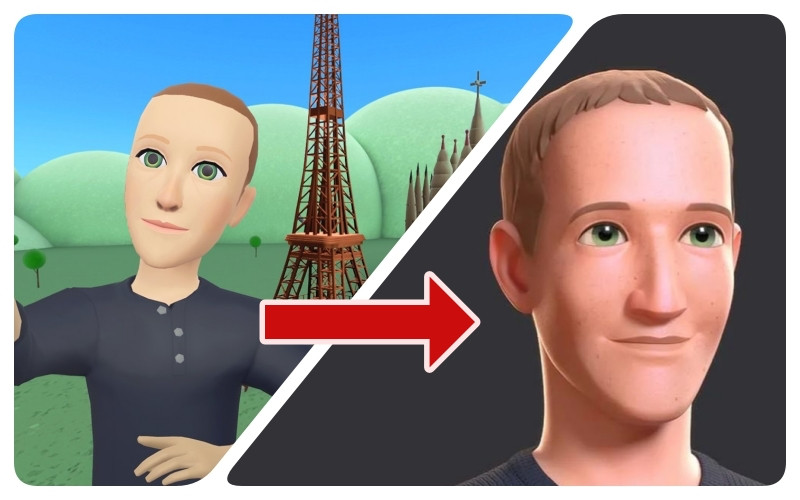 扎克伯格急发新图救场！脸书元宇宙Horizon Worlds被群嘲