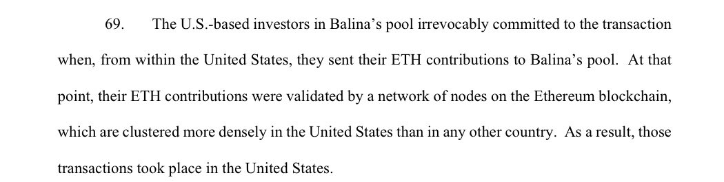 SEC主张所有以太坊交易都应被视为发生在美国