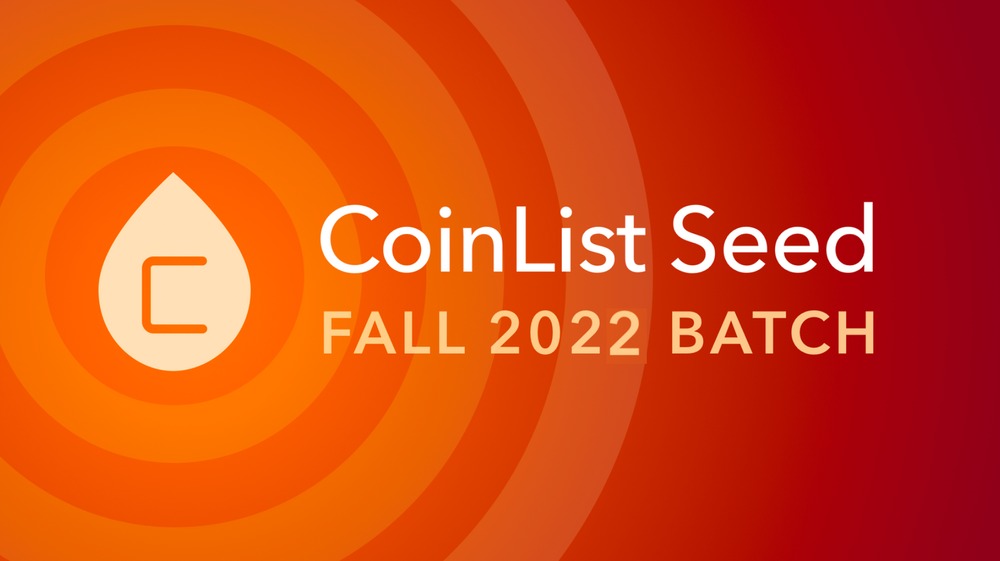 CoinList五个秋季种子项目:包括DeFi、DAO、区块链基础建设等 CoinList五个秋季种子项目:包括DeFi、DAO、区块链基础建设等