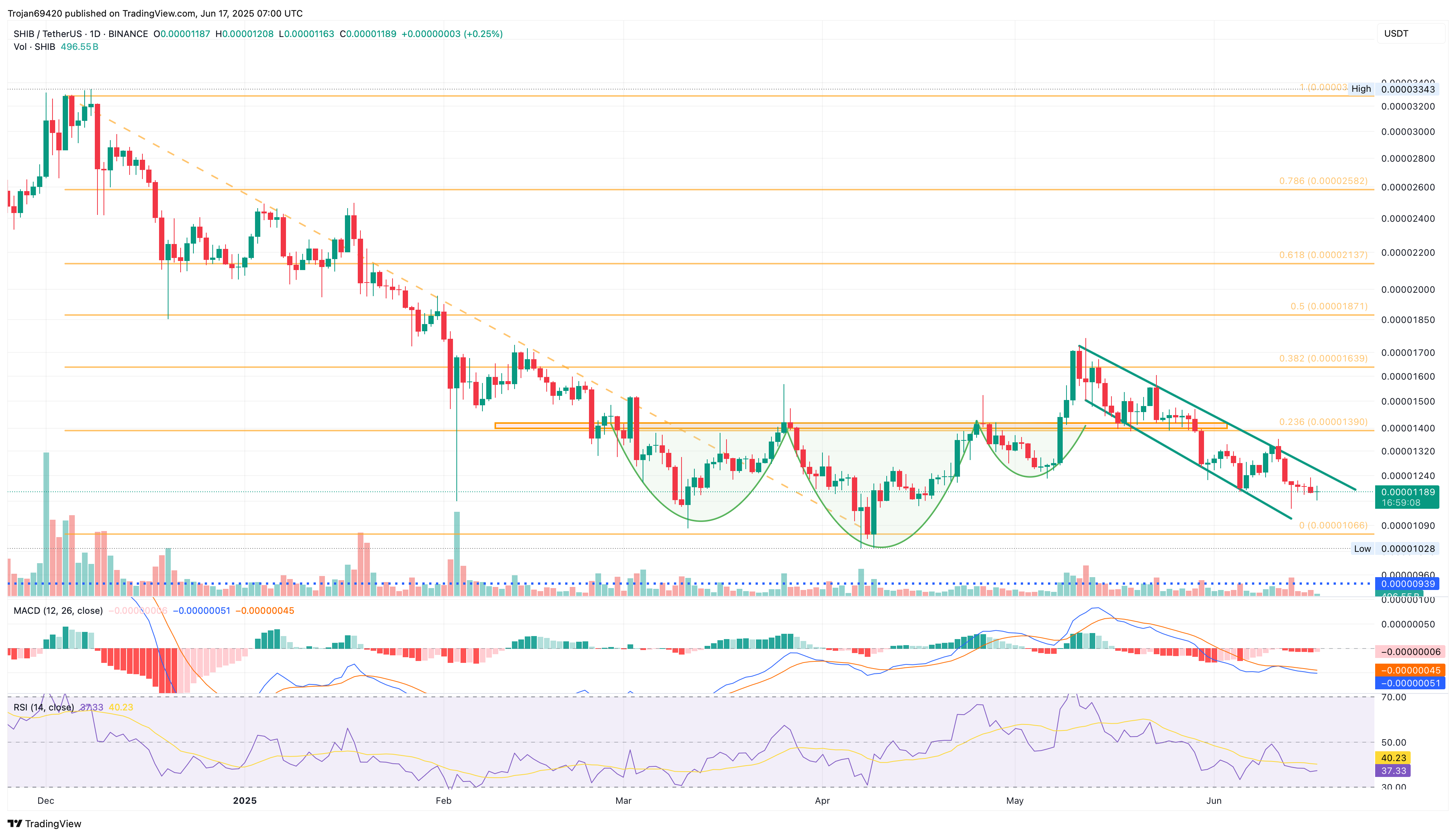 BINANCE:SHIBUSDT Chart Image by Trojan69420