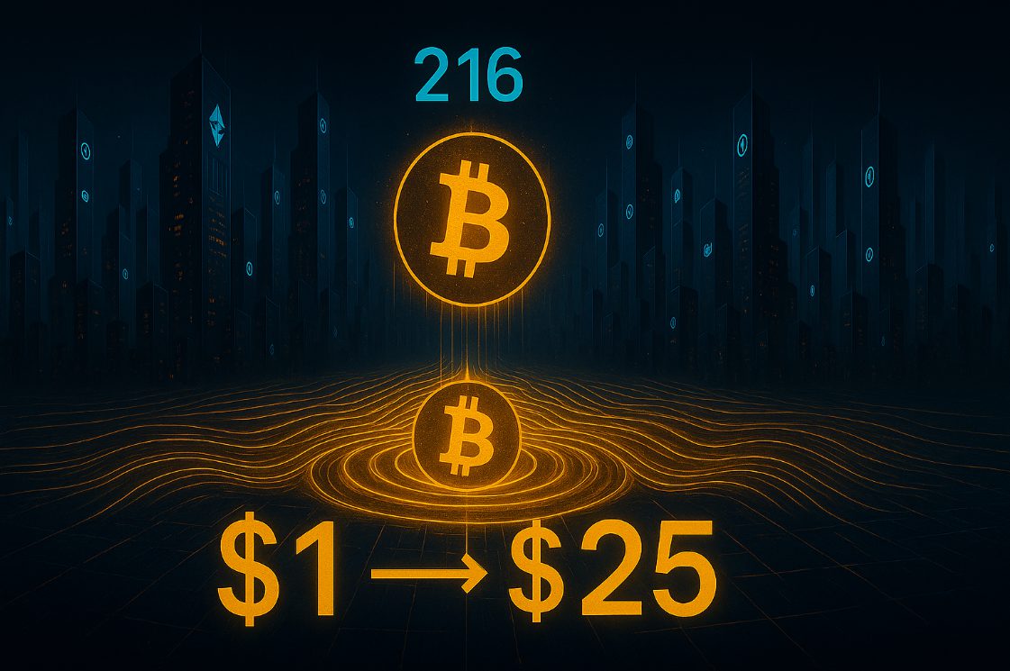 
                        Glassnode：216 个实体控制 30% 的比特币，可以用 1 美元实现 25 倍市场收益
                    