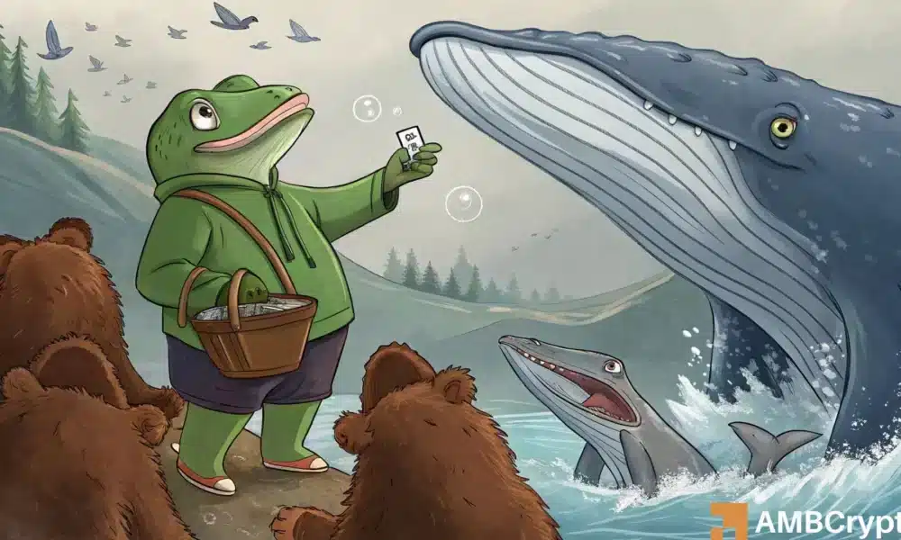 
                        PEPE 下跌 20%，但鲸鱼刚刚购买了 5310 亿枚代币&mdash;&mdash;原因如下
                    