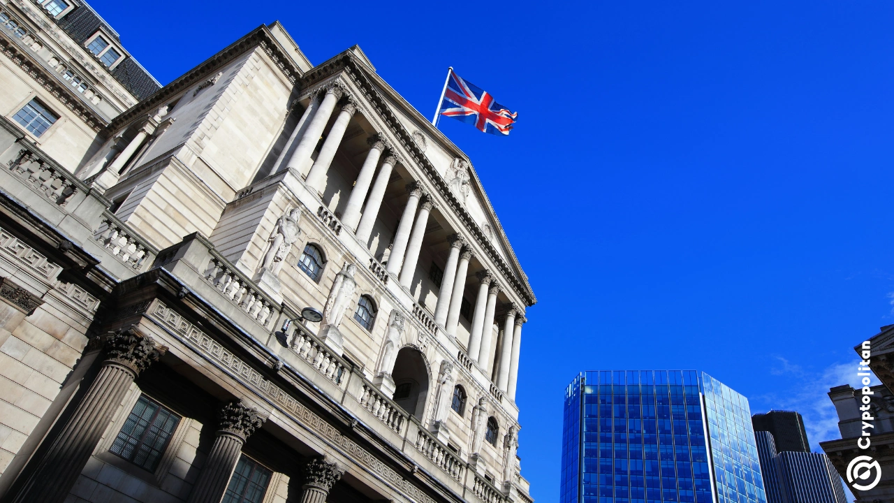 
                        英国央行将在 2026 年前控制银行加密货币风险敞口
                    
