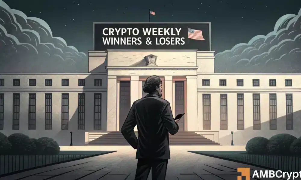 
                        加密货币市场的每周赢家和输家——KAIA、BCH、SPX、FARTCOIN
                    