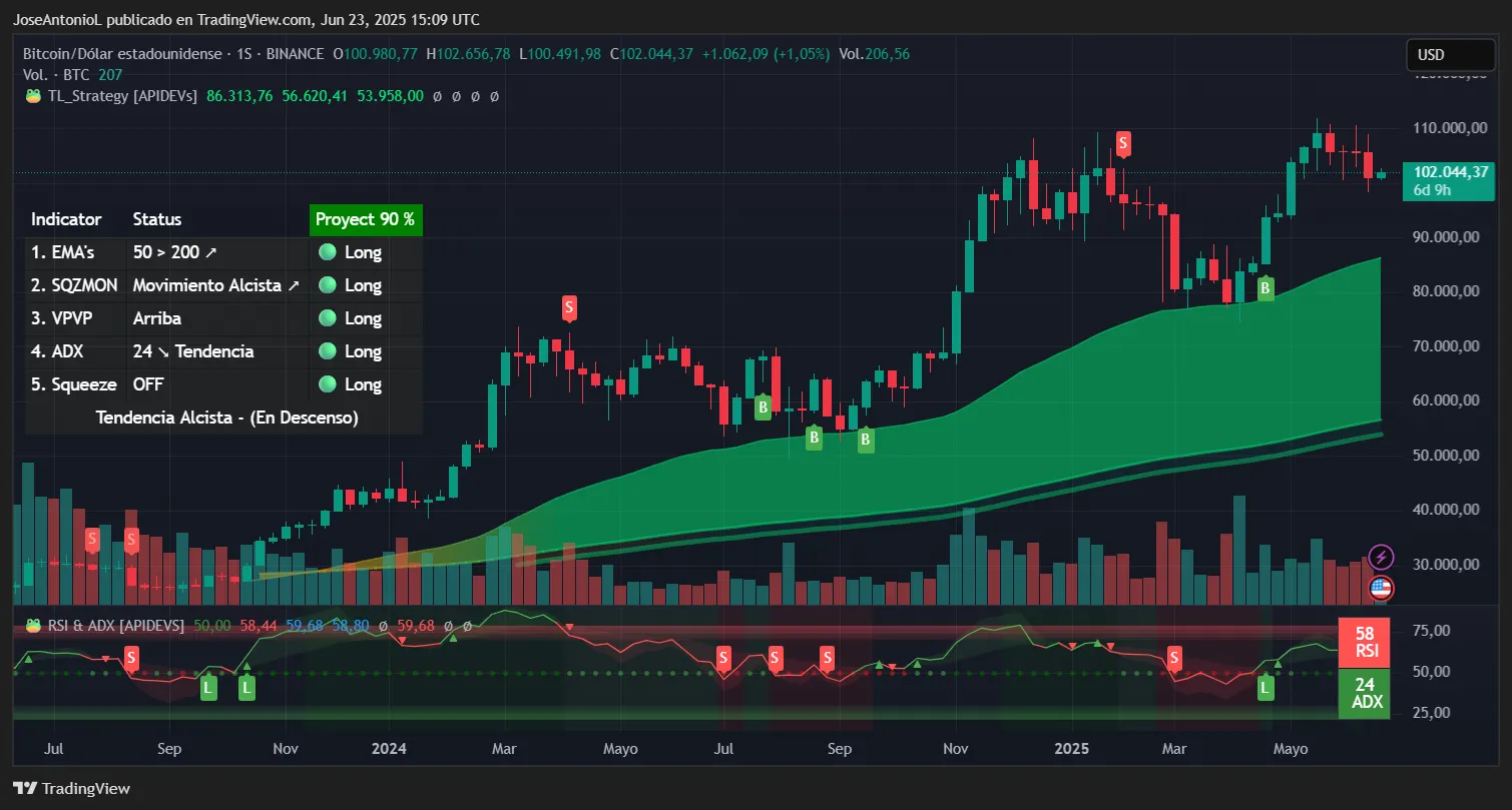 Bitcoin trading data. Image: TradingView