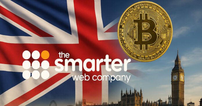 
                        Smarter Web 公司斥资 1520 万英镑收购比特币，扩大比特币持有量
                    
