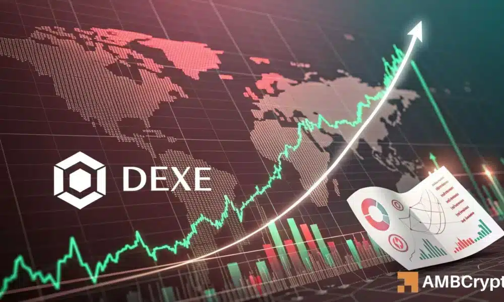 
                        DEXE 上涨 10%，但风险依然存在，卖家仍掌控市场——下一步该怎么做？
                    