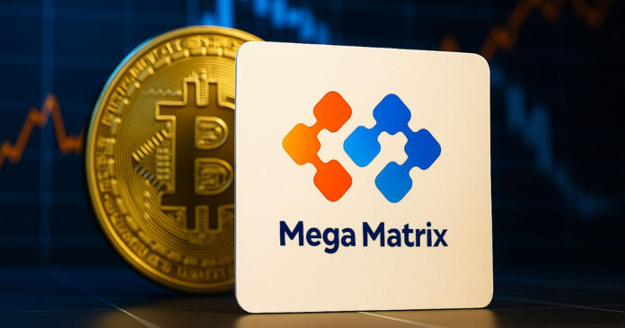 
                        Mega Matrix 宣布首次购买 12 个 BTC，用于其比特币财务策略
                    