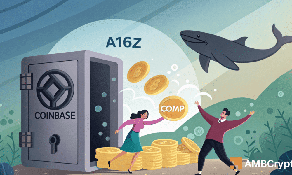 ai16z 将 1376 万美元 COMP 转移到 Coinbase：市场正在发生转变吗？