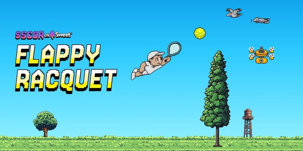 温布尔登明星在 SCOR 代币发布前引领“Flappy Racquet”电报游戏