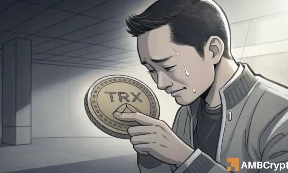 TRX 收入创 4 年新低，1.85 亿美元流出 TRON – 更深层次的抛售正在进行中吗？