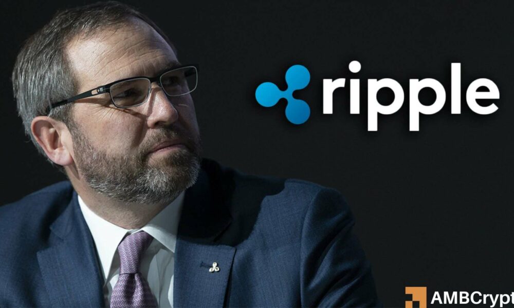 Ripple 首席执行官确认 Linqto 持有 470 万股股份，但否认直接出售