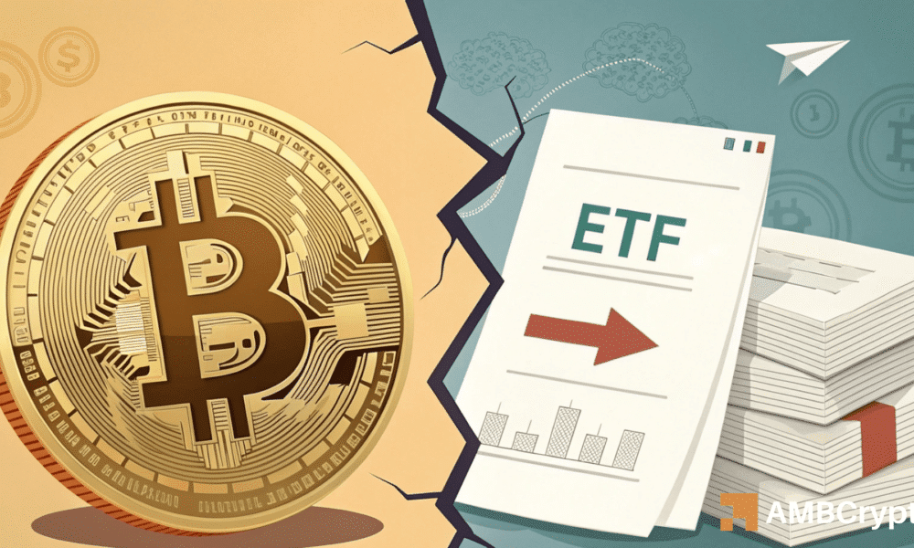 比特币：尽管 ETF 繁荣，但 BTC 面临需求低迷——前方有麻烦吗？