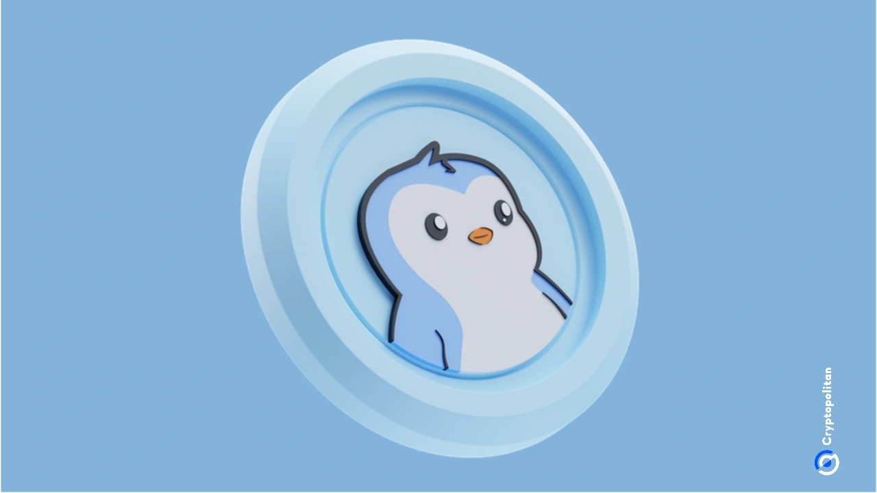 韩元交易量增长推动 PENGU 达到三个月高点