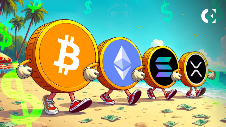 随着 $BTC、$ETH、$SOL 和 $XRP 上涨，市场转绿——这仅仅是个开始吗？