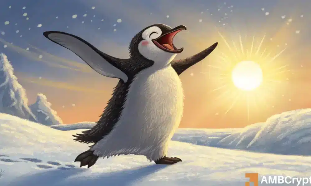 PENGU 加密货币上涨 50% – 交易员们，这是您应该关注的真正支撑！