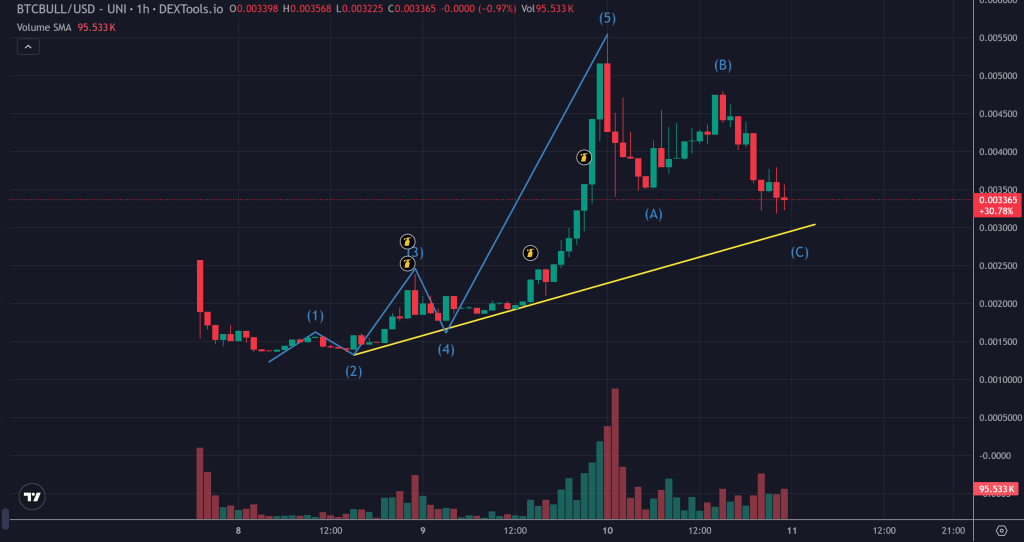 BTC 불 토큰