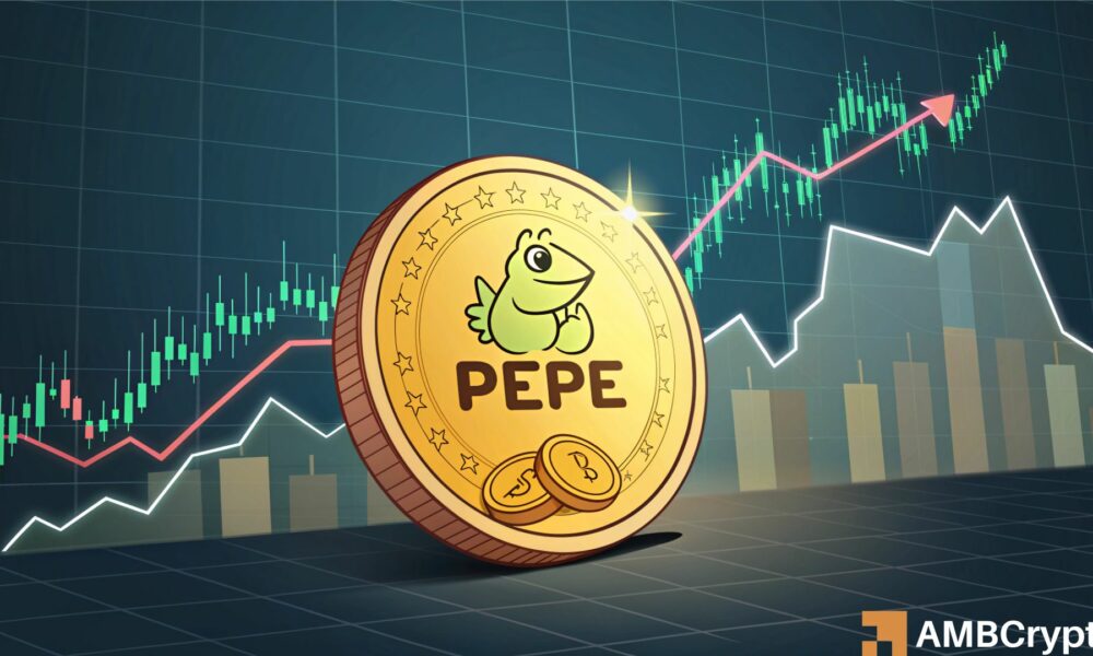 PEPE 在 48 小时内上涨 30% &ndash; 交易员们，如果&hellip;&hellip;未来还会有更多涨幅