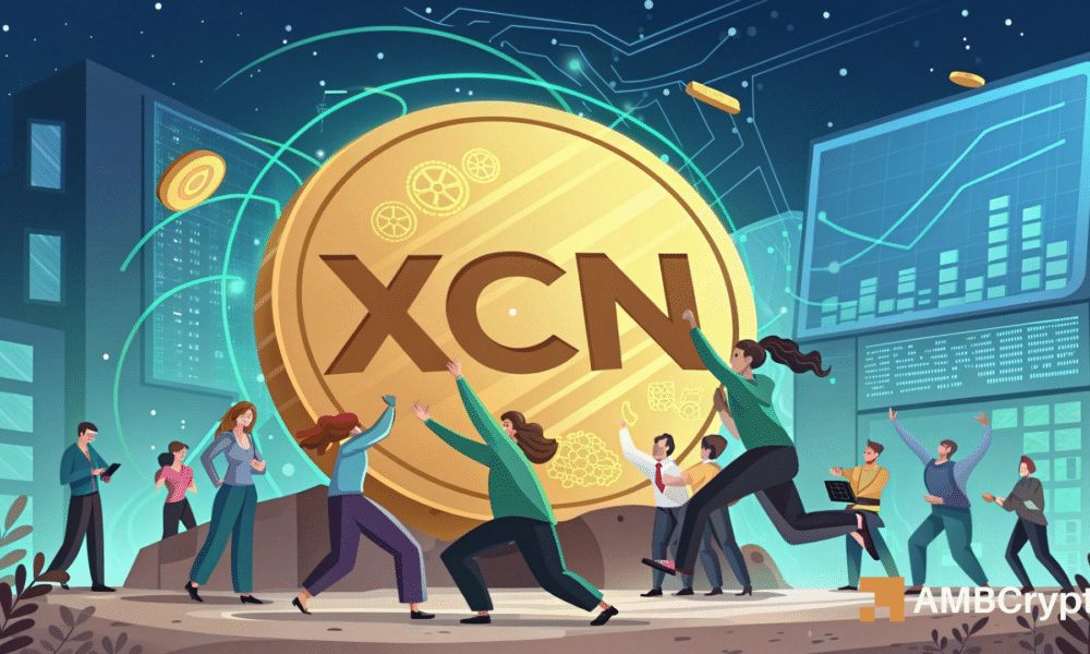 鲸鱼大量买入 Onyxcoin – XCN 会突破 0.03 美元还是会跌破……