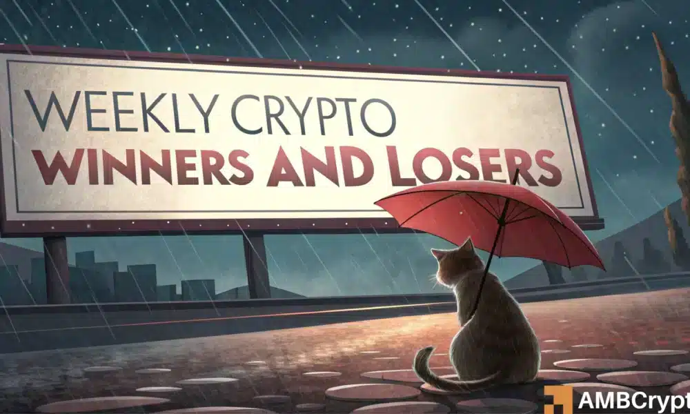 加密货币市场每周赢家和输家&mdash;&mdash;XLM、MOG、JTO、SYRUP