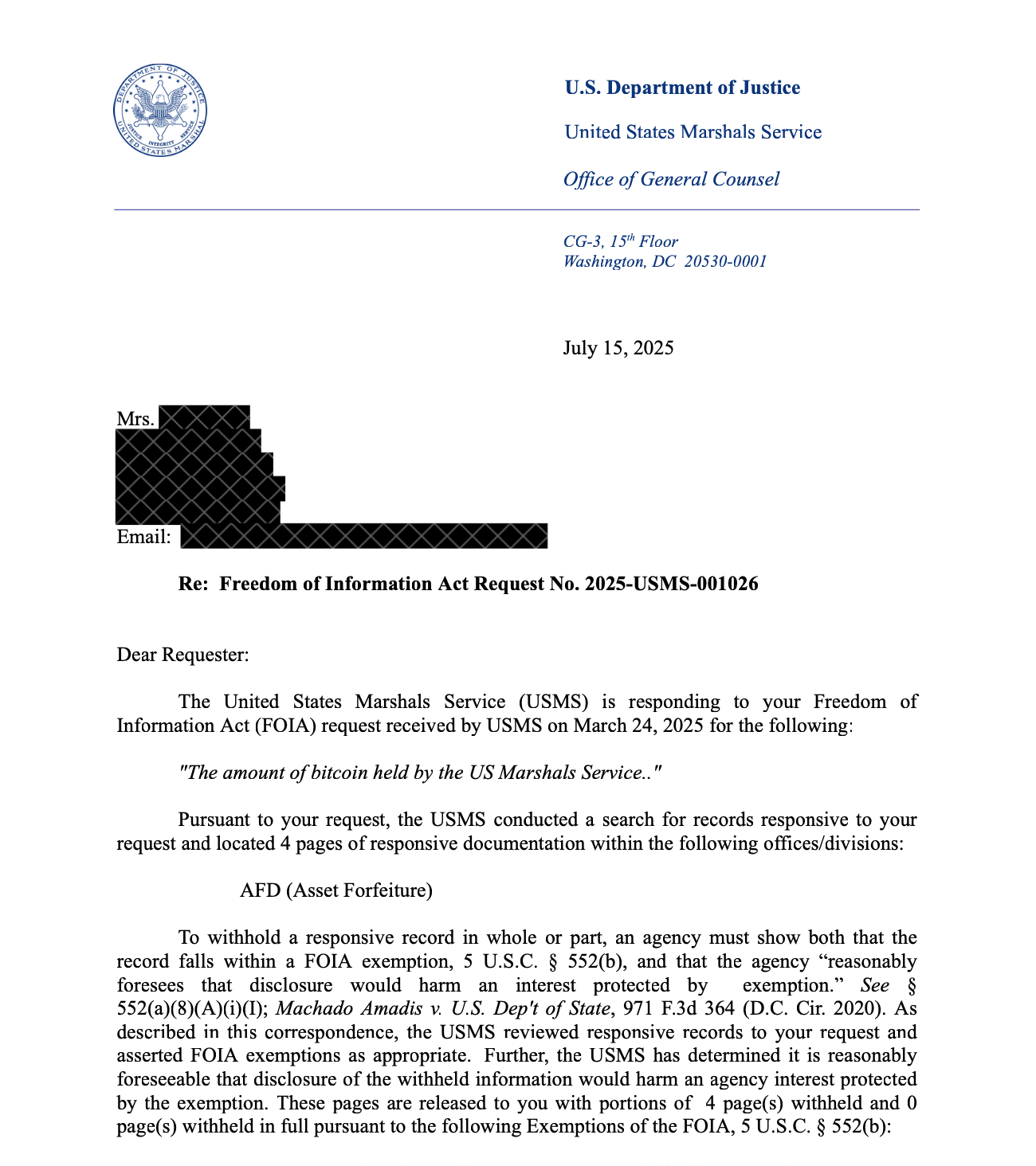 U.S. owns just 28,988 BTC worth $3.5B, way less than the 198,012 BTC people thought