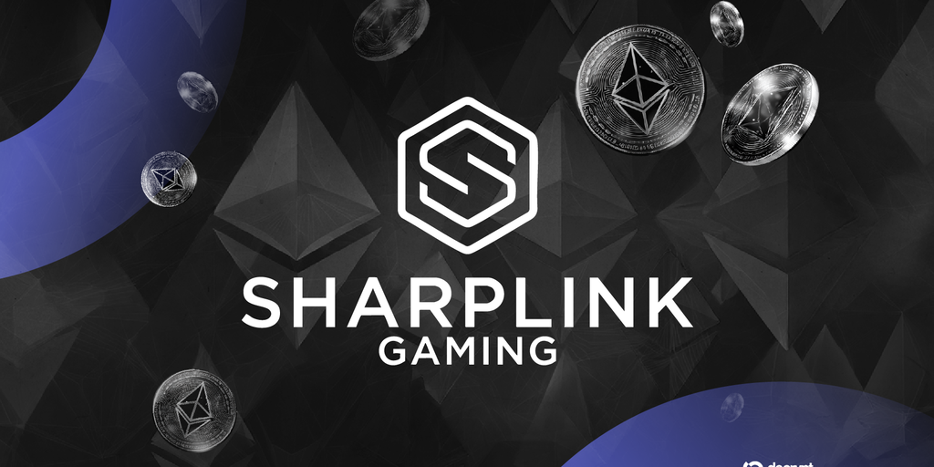 以太坊金库 SharpLink 股价暴跌 20%，因计划斥资 60 亿美元购买更多 ETH