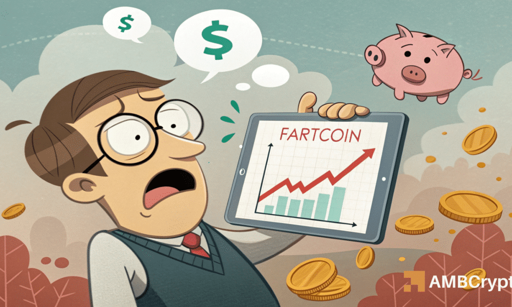 FARTCOIN：尽管下跌了 11%，但仍有可能达到 2 美元