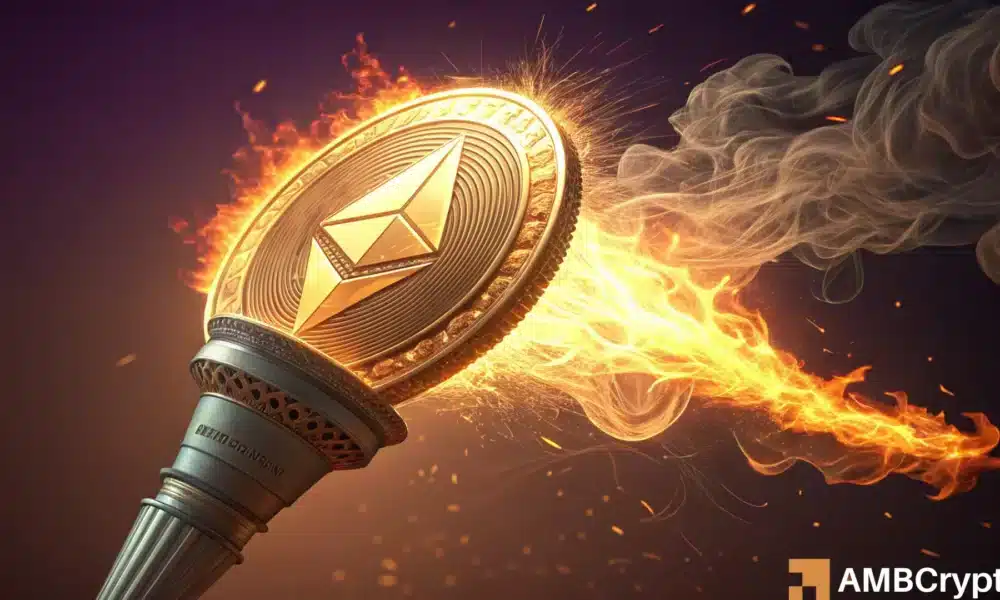以太坊十周年！NFT火炬传递，交易量突破7500万美元
