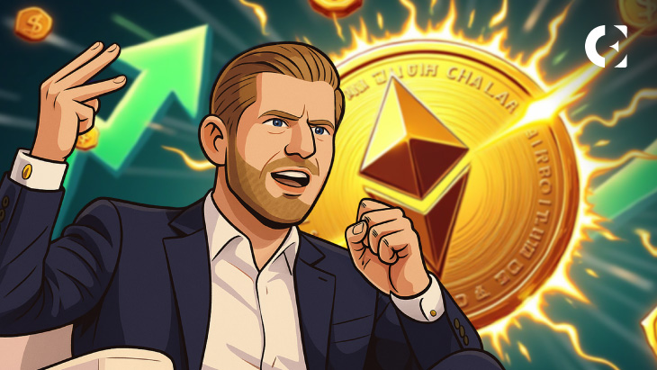 埃里克&middot;特朗普备受争议的 ETH 预测最终带来利润