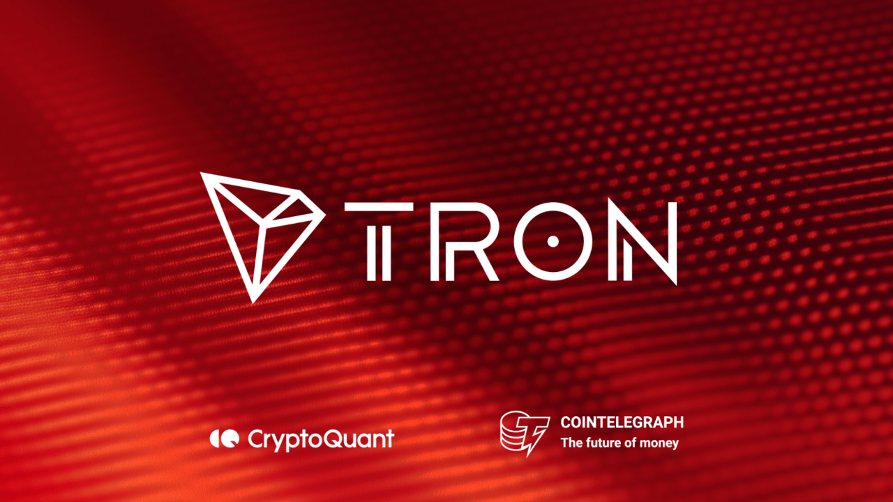 Cointelegraph 和 CryptoQuant 研究报告重点介绍了 TRON 在 2025 年上半年的破纪录表现