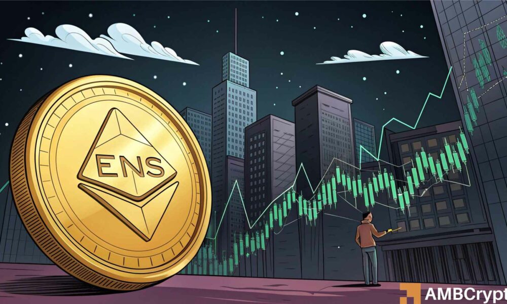 由于空头超过多头，ENS 交易员谨慎：未来会出现下行趋势吗？