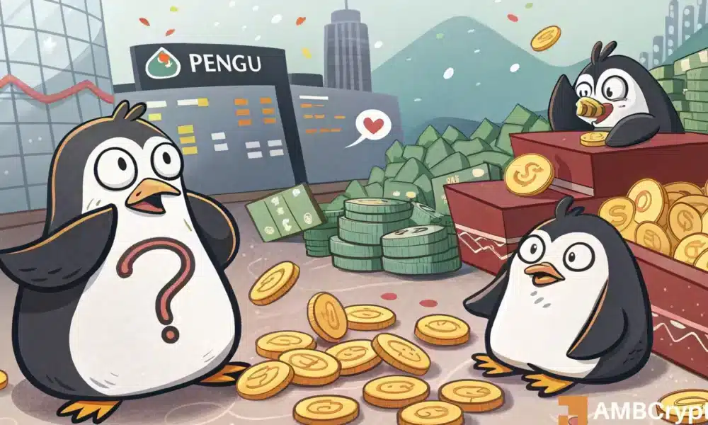 韩国因 6600 万美元内部人士退出而抬高 PENGU 的价格：现在怎么办？