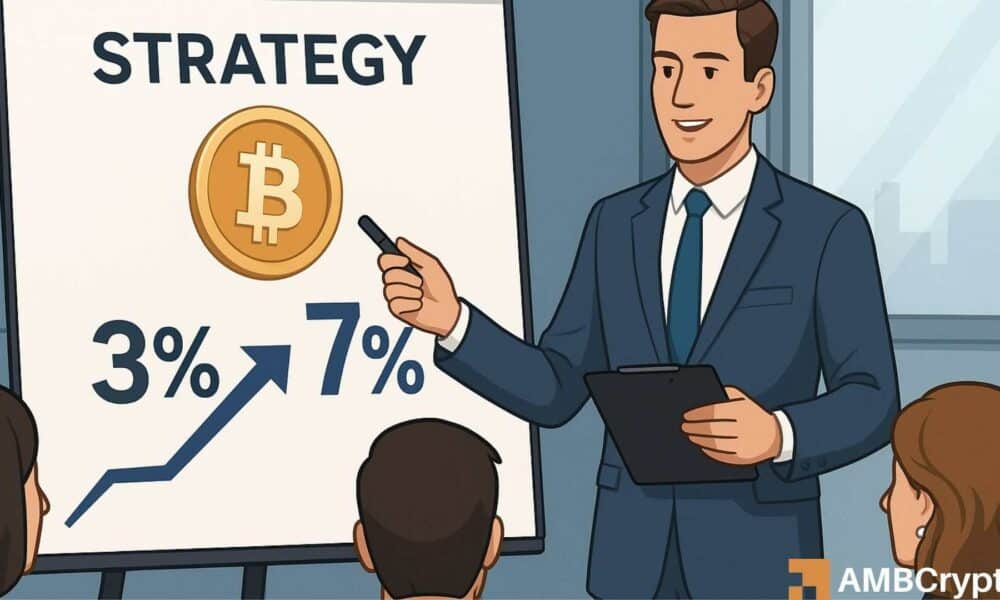 持有 3–7% 的比特币供应量并不算多——迈克尔·塞勒