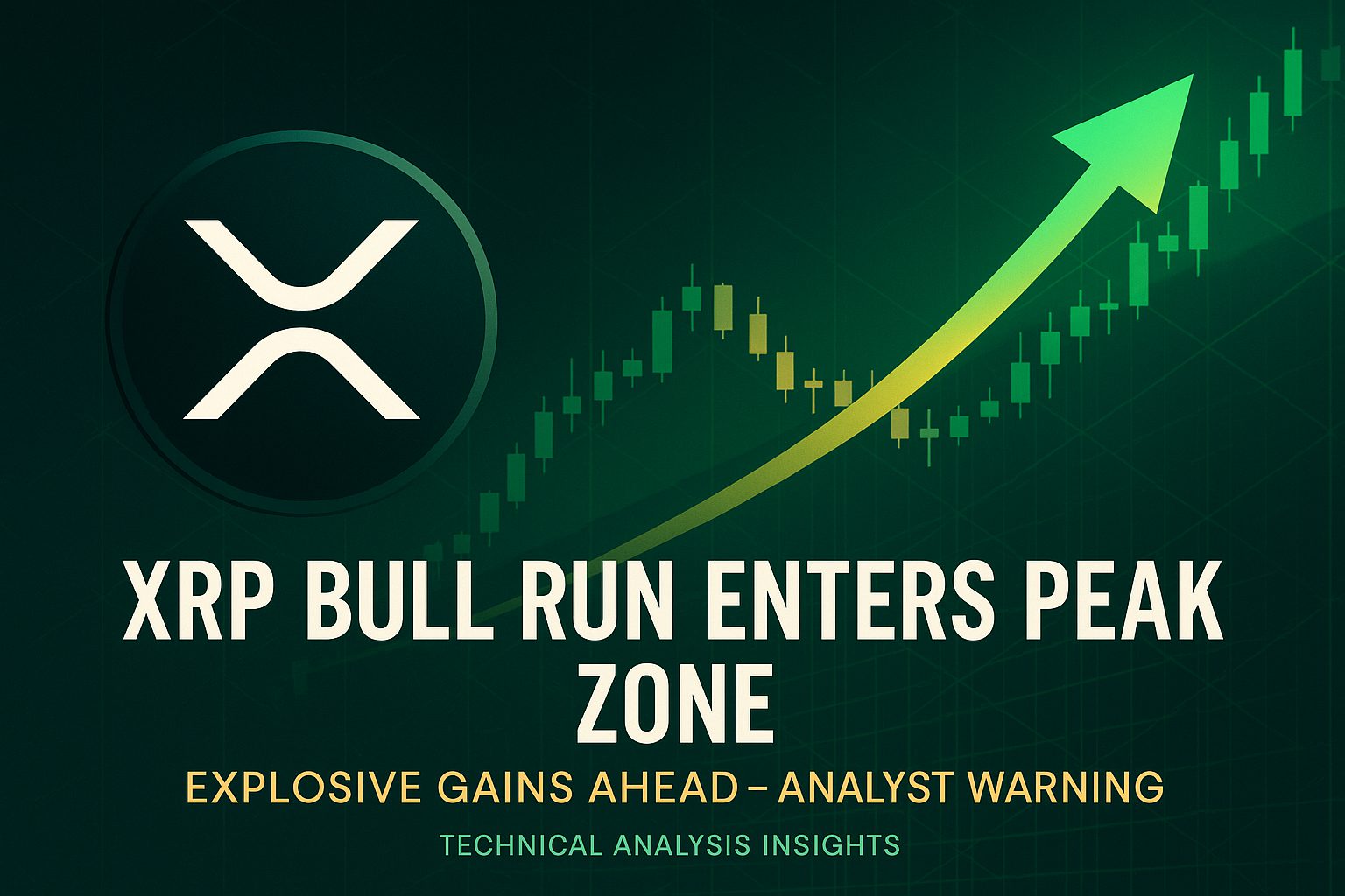 分析师称 XRP 牛市已进入峰值区域，未来将出现爆炸性增长