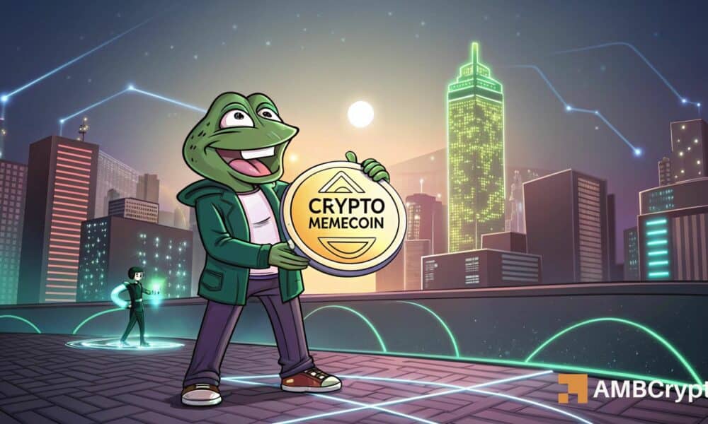 memecoin 瞄准 2024 年高点，PEPE 飙升 10%