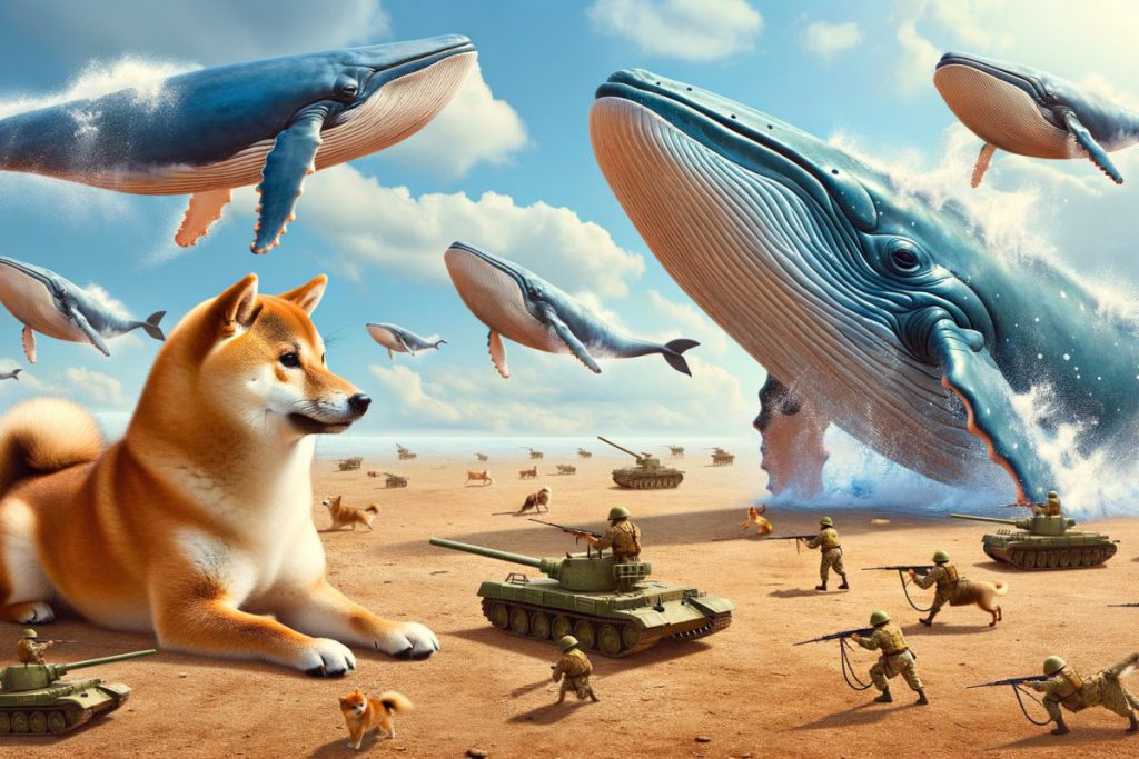 SHIB whale war