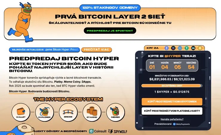 Bitcoin Hyper predpredaj