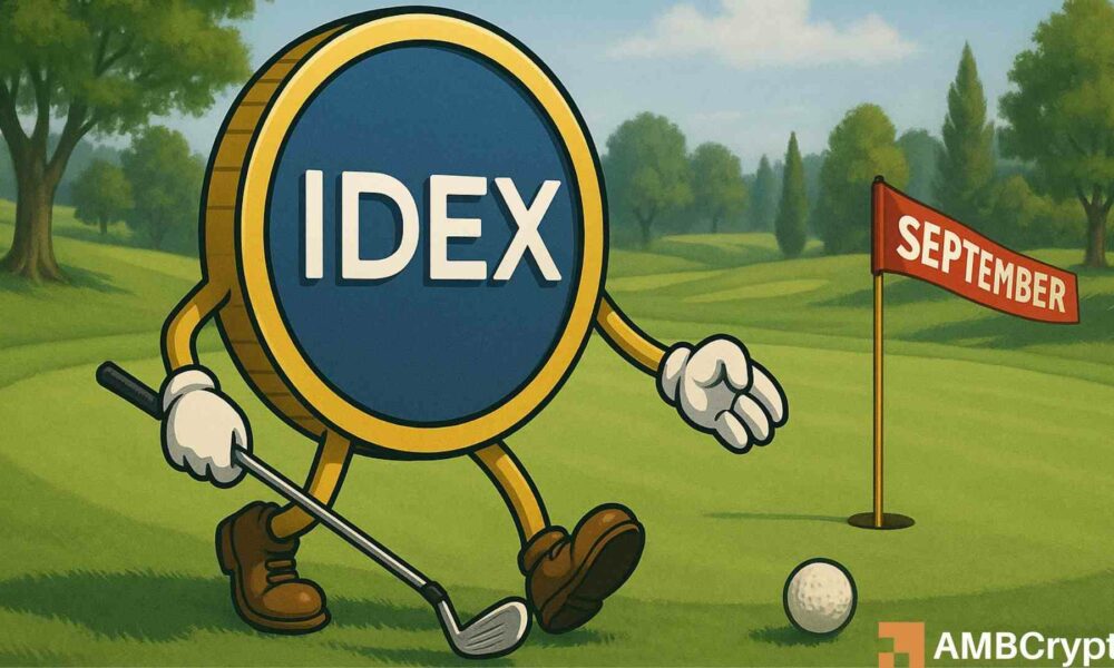 IDEX 7 天内上涨 34%：混合 DEX 代币能否推高至 0.045 美元？