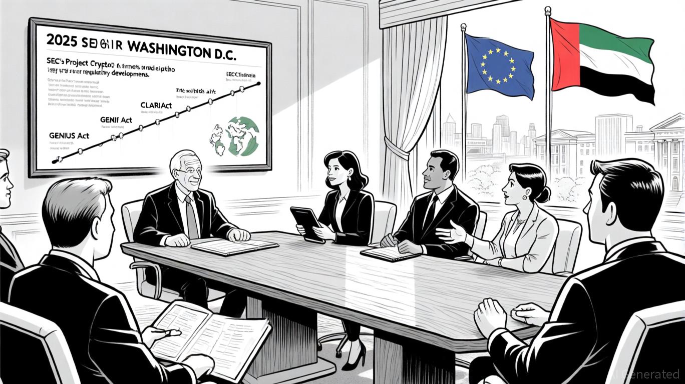 2025 年美国加密货币监管：政治拖延与机构采用困境