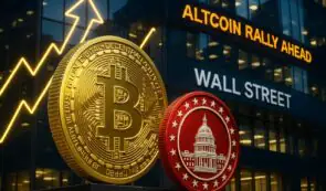 比特币的主导地位依然强劲，随着 MAGACOIN FINANCE 势头增强，山寨币在 ETF 获批前上涨