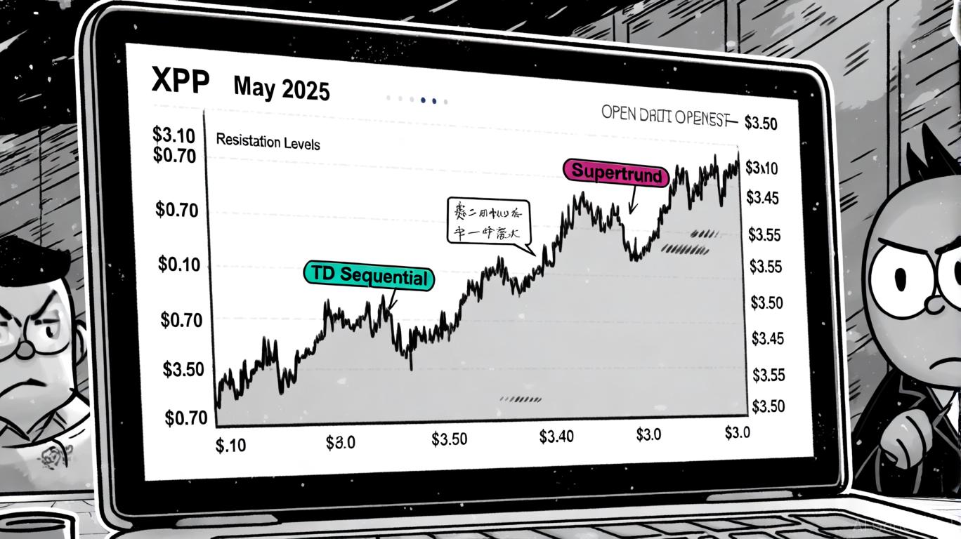 XRP 突破 3-3.45 美元：机构基础设施、CEO 认可和技术催化剂的融合
