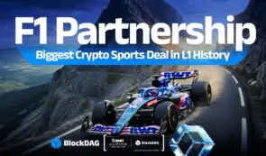 XRP 和 LINK 面临不确定性,而 BlockDAG 的 4.35 亿美元预售和与 F1® 的合作则重新定义了顶级加密货币的信誉。