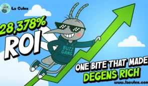 小蚊子，大钱包：La Culex（$CULEX）预售或将3000美元变成92.3万美元，Mog Coin和OFFICIAL TRUMP，现在最值得买入的加密货币