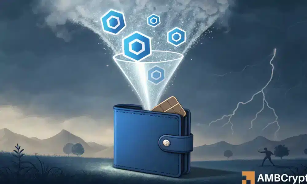 以下是Chainlink价格下跌30%可能并非LINK底部的原因。