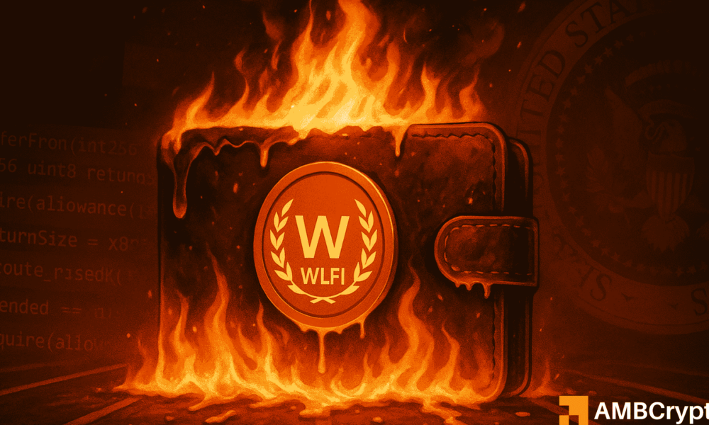 特朗普旗下的世界自由金融公司销毁了价值2200万美元的被盗WLFI代币