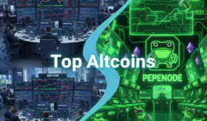 随着 Bitwise XRP ETF 发行首日募资额突破 2200 万美元，$PEPENODE 等顶级山寨币是否会上涨？$PEPENODE 等山寨币是否会随着 Bitwise XRP ETF 发行价飙