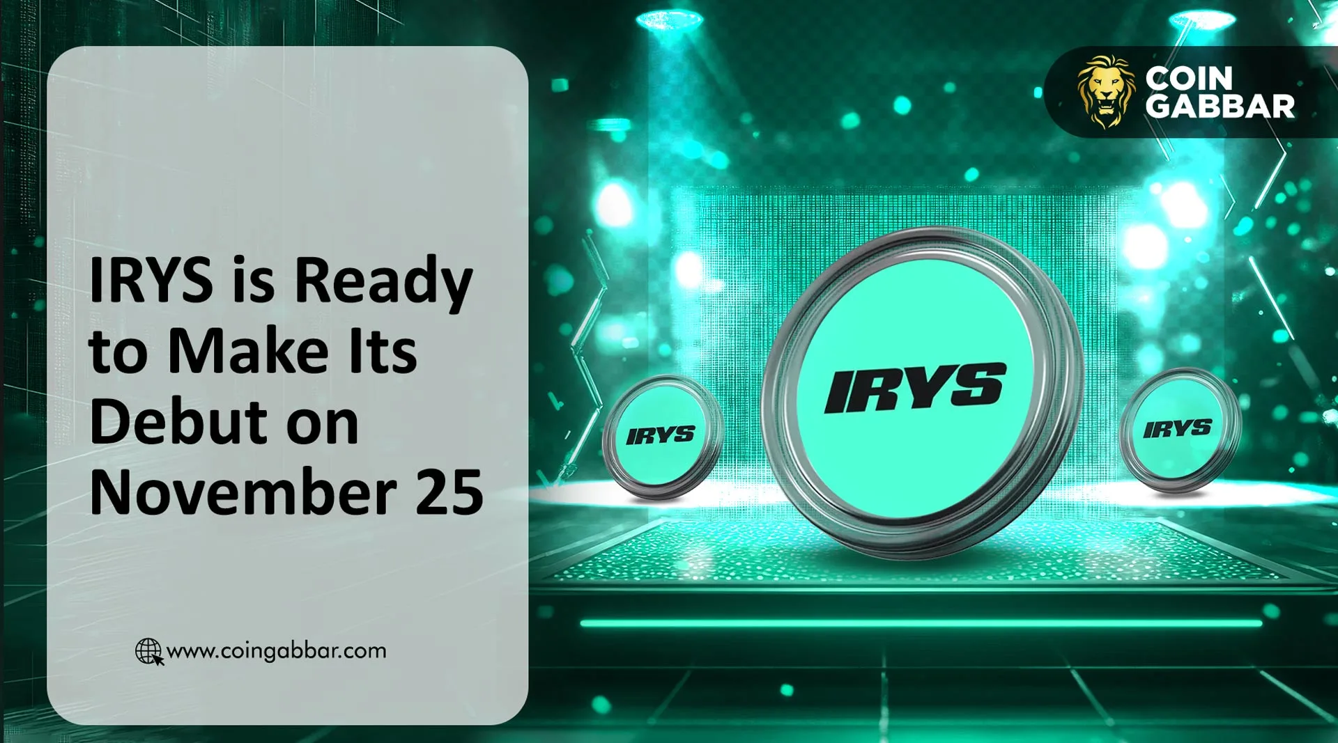 Irys 代币上市日期已确认：请查看 IRYS 空投资格