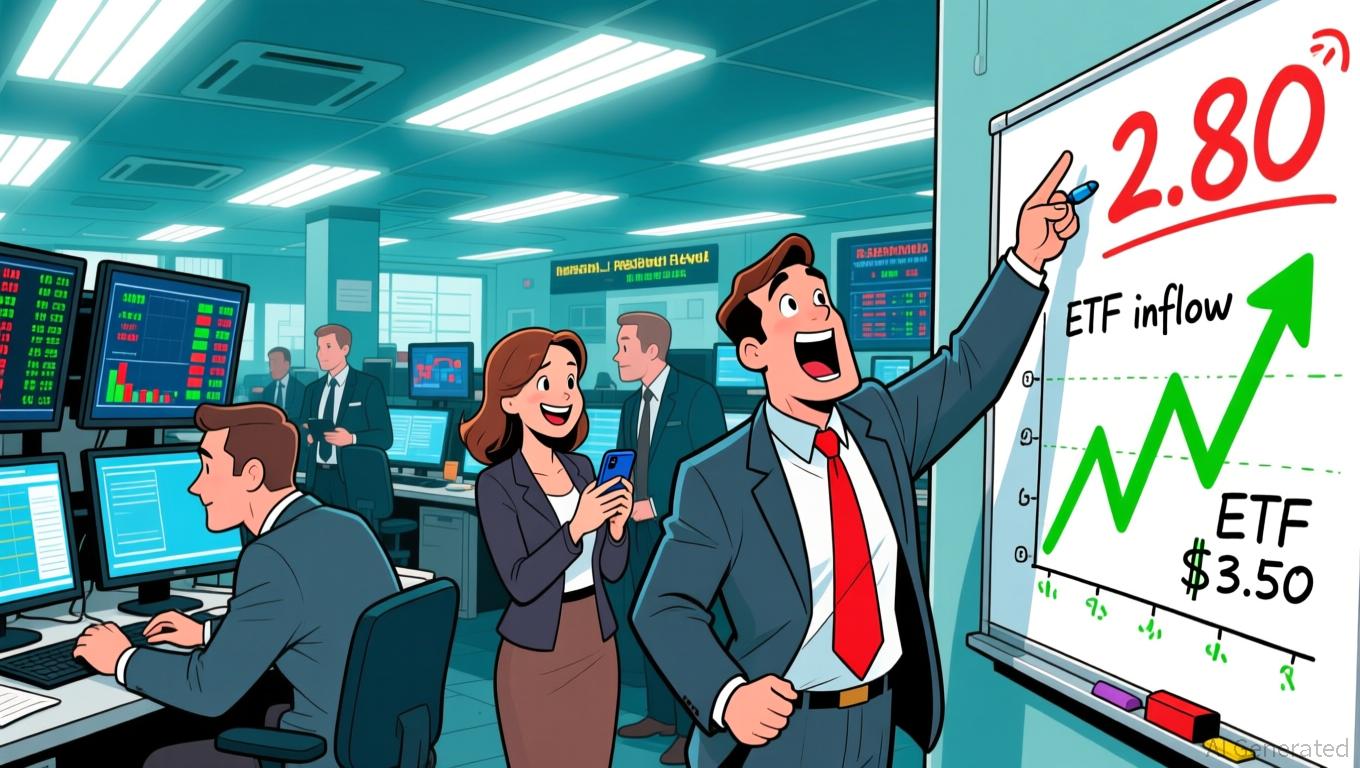 XRP今日新闻：机构ETF推动XRP稀缺性引发的上涨行情升至2.80美元