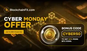 顶级加密货币预售：BlockchainFX 提供额外 50% 的代币，力图成为 XRP 和 XLM 的下一个百倍加密货币。